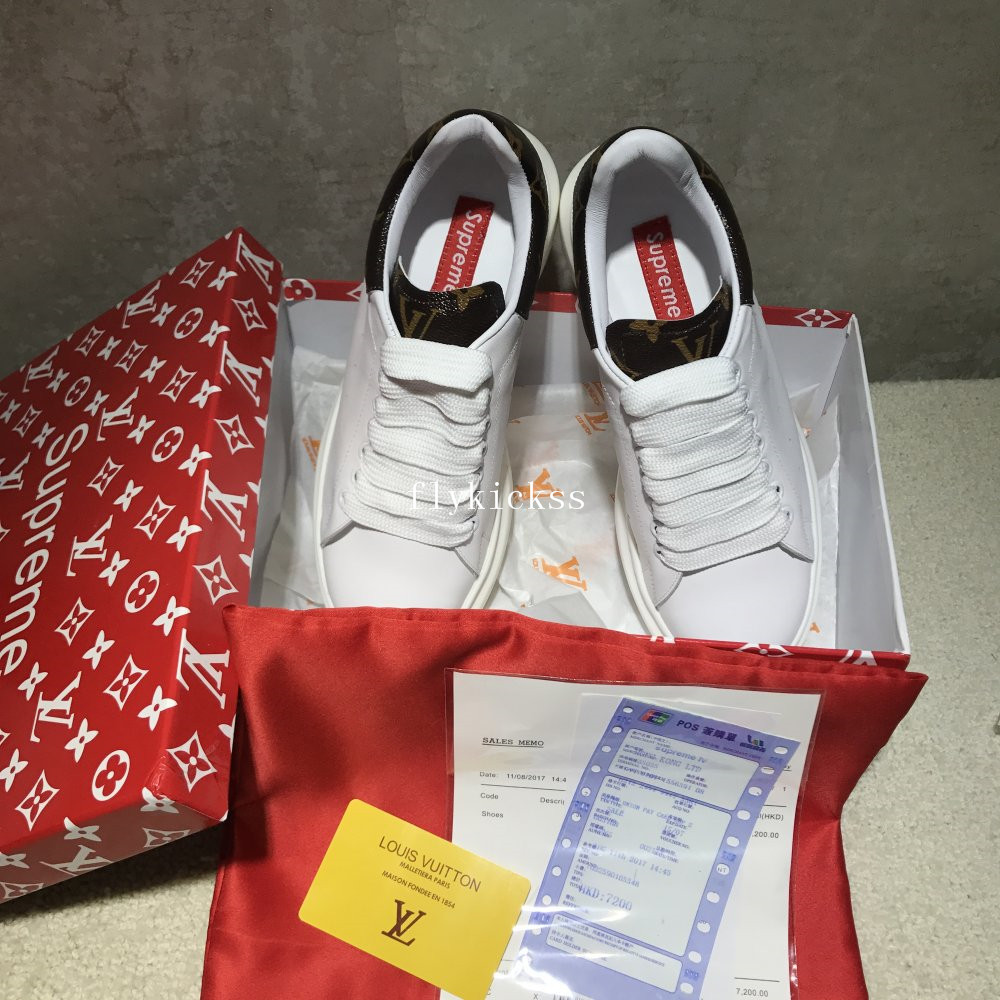 LVS Supreme White Sport Sneaker